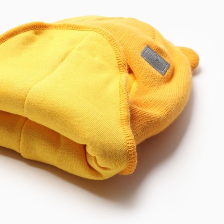 Hat-shuttle, mustard color, size 46-50-1