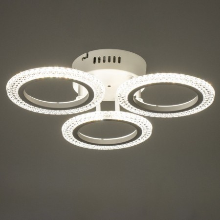 The chandelier is LED DIM. RIFlesso DU 3 modes 42W white Ø43.5x7.5cm Ritter-4