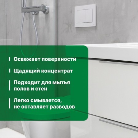 Cleaning Bath Acid plumbing. Concentrate, 1l-3