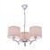 Chandelier "Edison", 3x75W E27, chrome 39x36.5x18 cm