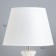 Lena table lamp E14 40W white 22.5x22.5x37 cm Risalux