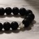 Bades - Bracelet ball No. 10 "Shungit" 19 beads with a cross