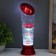 Lava-lamp "Rose" LED from 3haa USB batteries Red 7.5x6.5x25cm