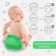 Reusable diaper, green color