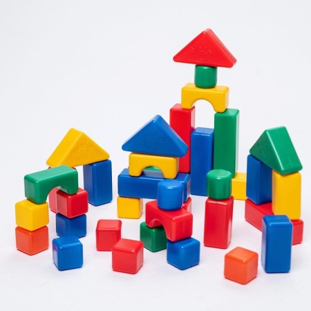 Construction set, 4 x 4 cm, 38 elements-5