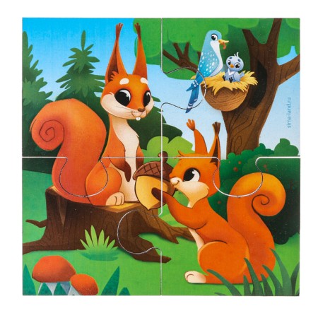 Puzzles "Forest Beasts"-3