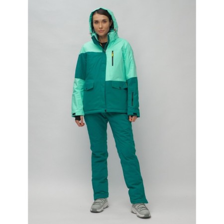 Ski suit, size 42, turquoise color-23
