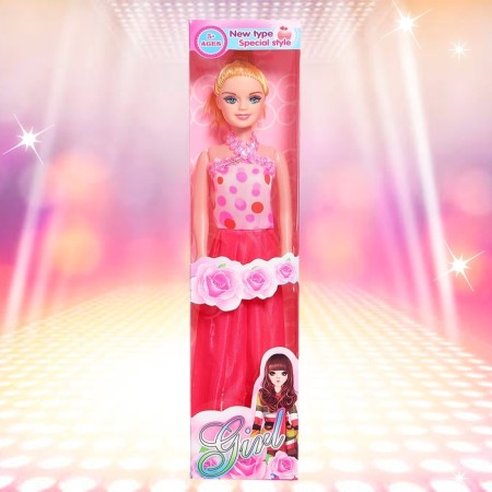 Кукла-модель «Модница» в платье, МИКС-4