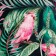 Tropical Parrots 149x110cm tablecloth tablecloth, 100% cotton, sarzha 190 g/m2