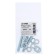 Bolt "Tundra Krep", with a hexagonal head, galvanized, Din933, M8x60 mm, 3 pcs