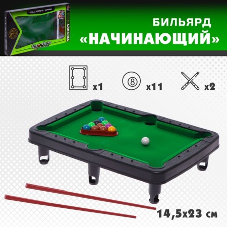 Billiard "Beginner", 21 × 29 cm
