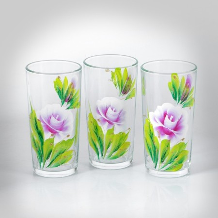 Set for juice "Rosochka" art painting, 6 glasses 1250/200 ml-9