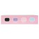 ONLYTOP dumbbells for universal burden, 2 pcs., 0.5 kg, pink color