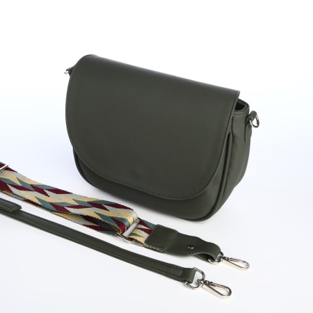 Female bag on the valve, green color-4