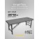 Cosmetological couch with a face for the face Massage Basic SV, size 180 × 60 × 72 cm, color gray color