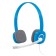 Headphones with the Logitech H150 microphone Blue/White 1.8m Pavers (981-000454)