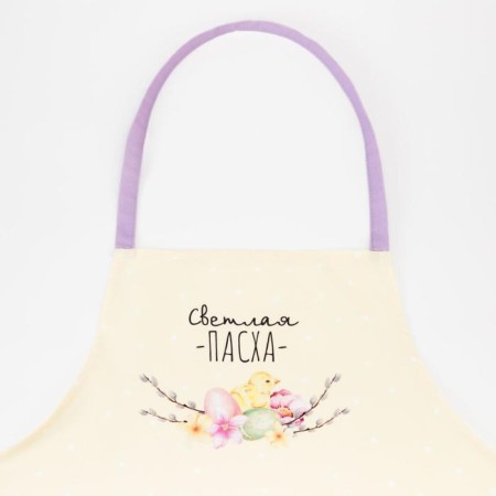 Apron Ethel "Bright Easter" 60x70 cm cm, 100% hl, sarzha 190 g/m2-2