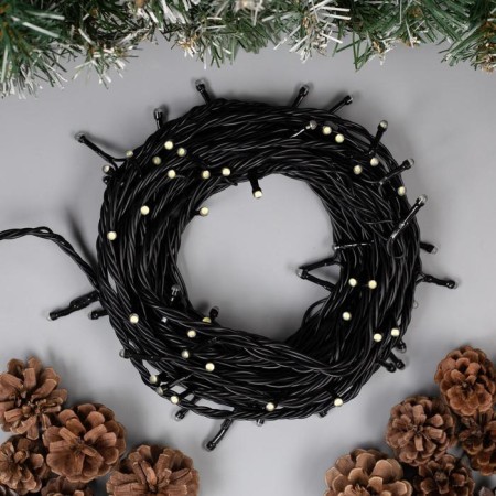 Garland “thread” 10 m, IP44, UMS, dark thread, 72 smd-led, white glow, 220 V-2