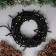 Garland “thread” 10 m, IP44, UMS, dark thread, 72 smd-led, white glow, 220 V