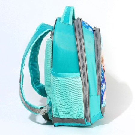 School backpack with an ergonomic back, 37x26x15 cm, cold heart-5