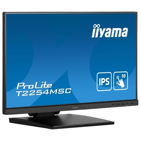 Monitor IIYAMA 21.5 "Prolite T2254MSC-B1AG Black IPS LED 16: 9 HDMI M/M glossy HAS 250CD 107891-2