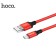 Hoco X14, 2 A, USB cable - Micro USB, 2 m, black and red