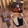 Gift set "New Year: Cool Santa" towel and accessories