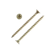 Self -cutting 3.5x55 mm tundra Premium, Secure, Large thread, PH slot, yellow zinc, 1 kg