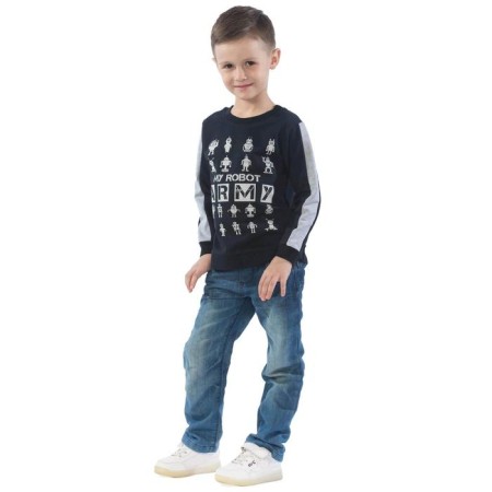 Svitshot Children's Robot, height 98 cm, dark blue color-1