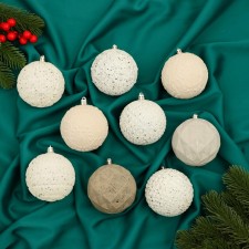 Set of balls plastic D-7.5 cm, 9 pcs 