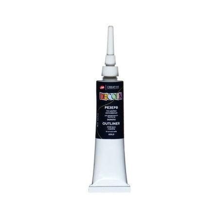 Reservative composition for silk 18 ml, ZHK Decola, indelible, gold, 6403965-5
