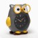 Clock - HEARD WITHER "Owl", discrete move, dial D -7.5 cm, 13 x 11 cm, 2aa