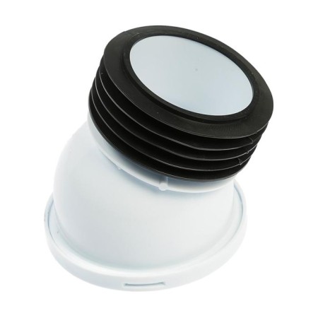 Fan pipe for the toilet "Ani Plast" W2228, 110 mm x 22.5 °, short-3