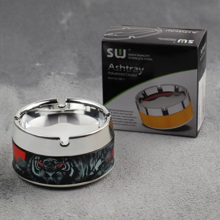 Tiger ashtray, 9 x 5 cm-7