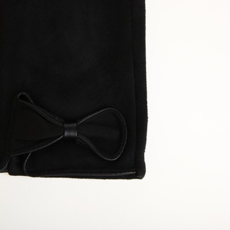 Gloves are female, dimensionless, without insulation, black color-2