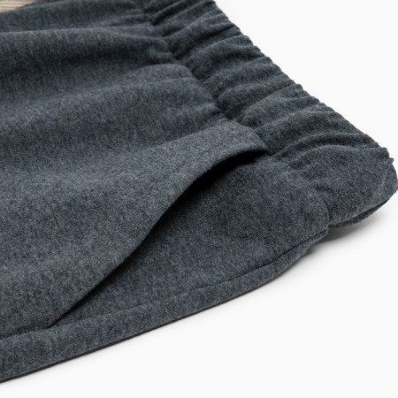 Men's shorts Minaku: Casual Collection Man Graphite Melange, Rr. 48-12