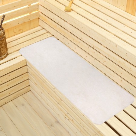 Stear for the bath "Classic", felt, white, 150x50cm-3