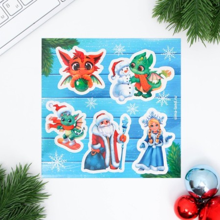 Letter to Santa Claus "Fairytale New Year", with stickers-2