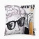 Decorative Ethel Pillow "Men’s Day" 40x40 cm, velor, 100% p/e