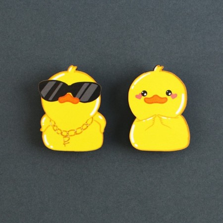 Wooden icons "grunted", 2 pcs.-2