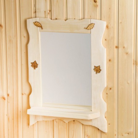 Mirror with a shelf, 55x43 cm