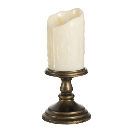 Spinker "candle on the candlestick" LED from bronze batteries 10.5x10.5x28 cm-6