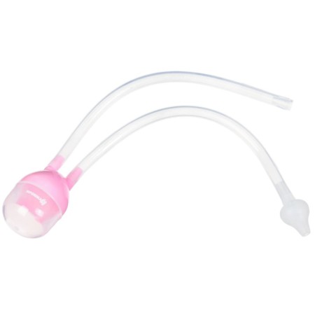 Child care set (aspirator, brush, tweezers), pink color-6