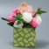 Boxes for mini bouquets "Girafics", 12 × 20 × 10 cm