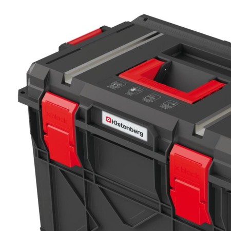 Toolbox. Modular, black, X-Block Tech-1