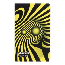 Записная книжка А5, 56 листов "Абстракция", картонная обложка, ламинация "софт-тач", выборочный УФ-лак, блок 65г/м2