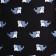 School textile “Sharks”, 38x14x27 cm, black color Black