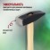 Handicip Lomin, square boiler, wooden handle, 600 g