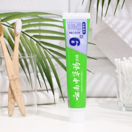 Toothpaste Chinese traditional double mint 9 effects, 110g-1