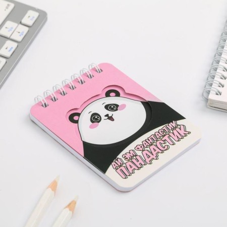 Set of notebook and handle "Pandastik"-2